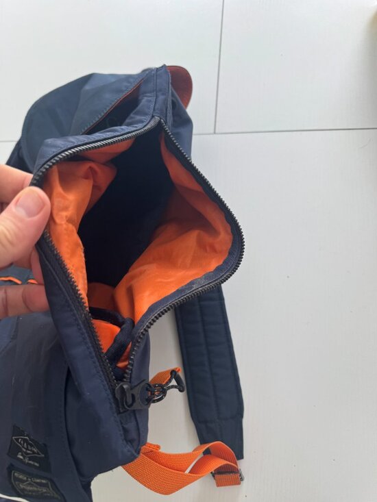 RAG & BONE Porter-Yoshida RARE 2016 Navy Nylon & Leather Backpack Made in Japan - Picture 13 of 14